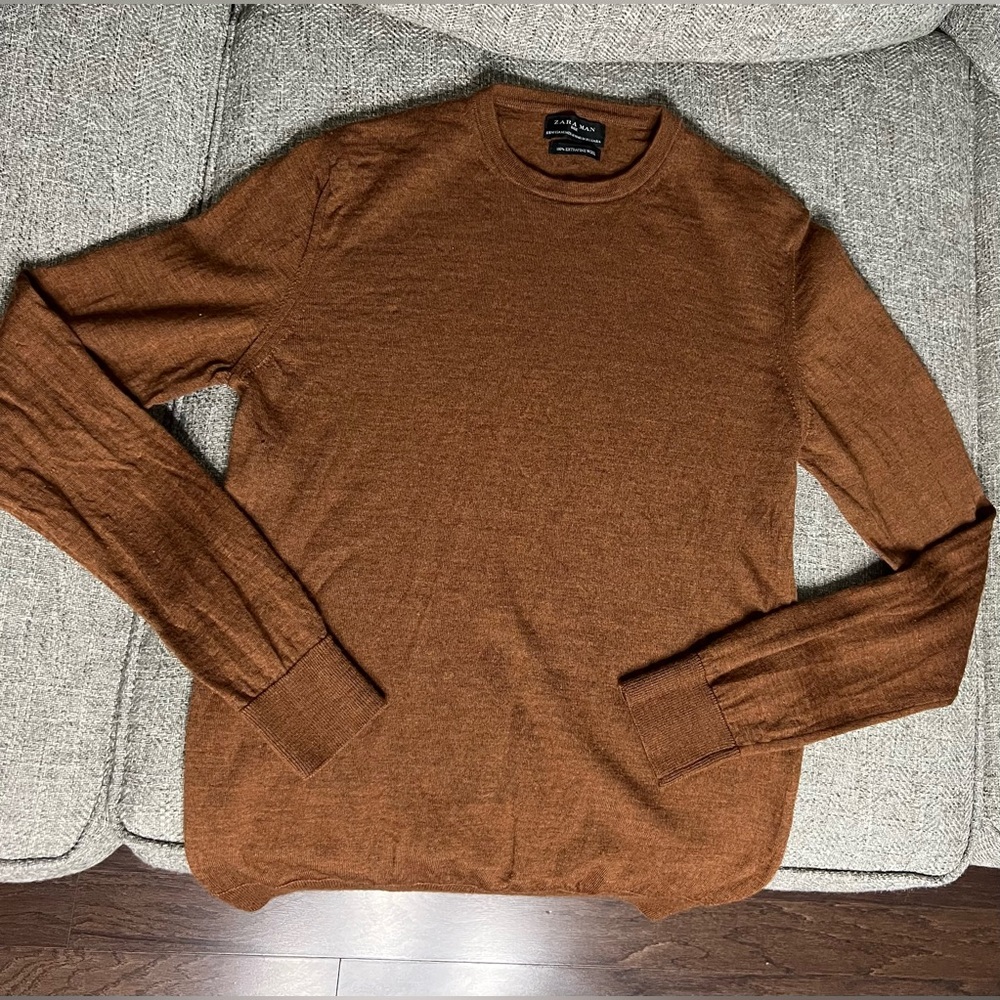 ZARA EXTRAFINE WOOL SWEATER